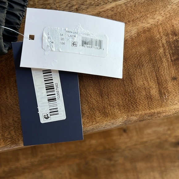 IZOD Black Puffer Jacket with Sherpa Lining NWT - Picture 10 of 10